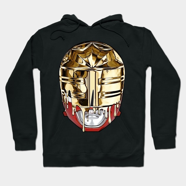 Red to Gold Hoodie by creativespero